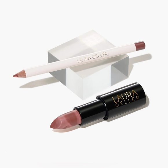 Laura Geller Marble-ous Duo Lipstick and Lip Liner in Prego - Picture 1 of 8